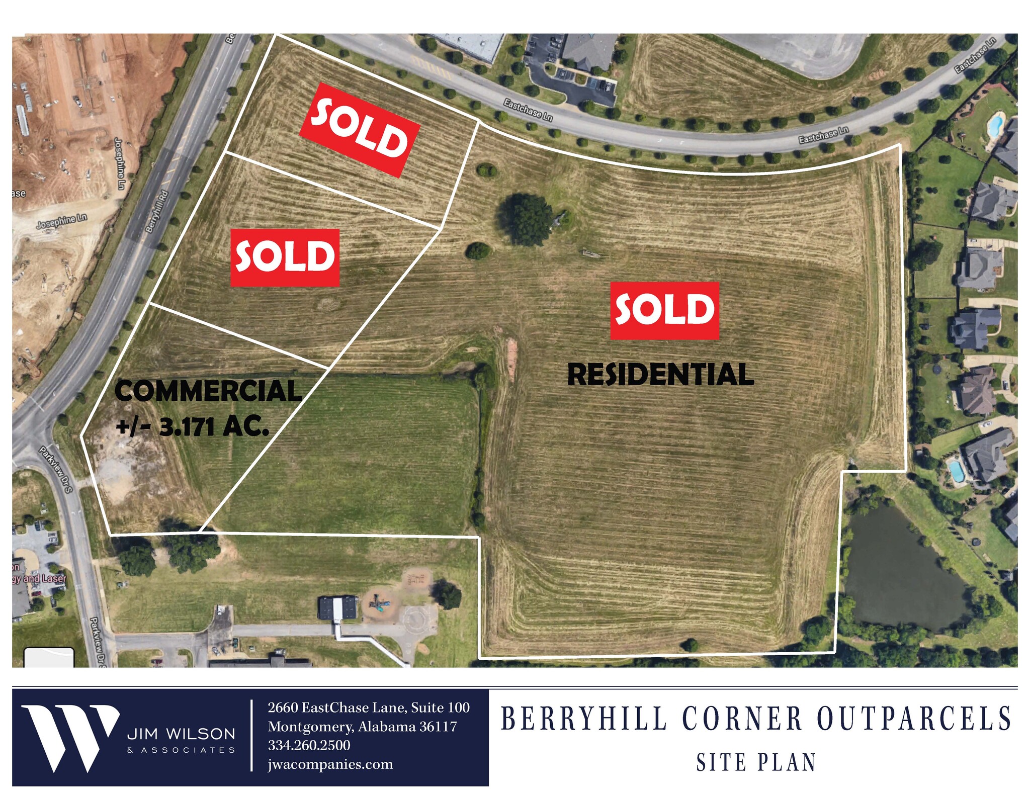 2302 Berry Hill Rd, Montgomery, AL à vendre Plan de site– Image 1 sur 3