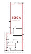 8072-8120 Rte Transcanadienne, Montréal, QC à louer Plan d’étage– Image 1 sur 1