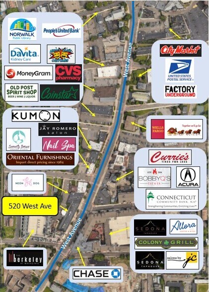 520 West Ave, Norwalk, CT à louer - Photo de l’immeuble – Image 3 sur 7