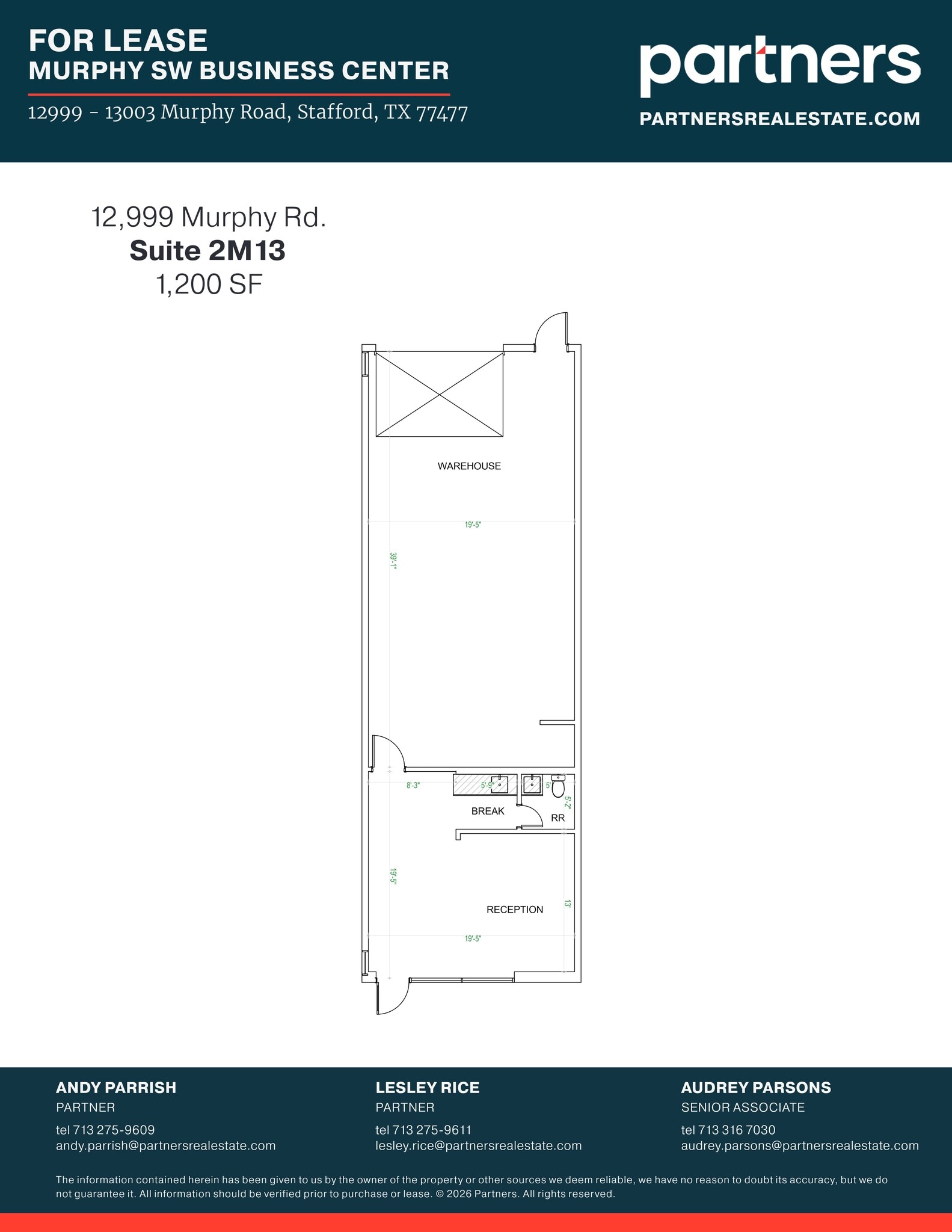 12999-13003 Murphy Rd, Stafford, TX à louer Plan de site– Image 1 sur 1