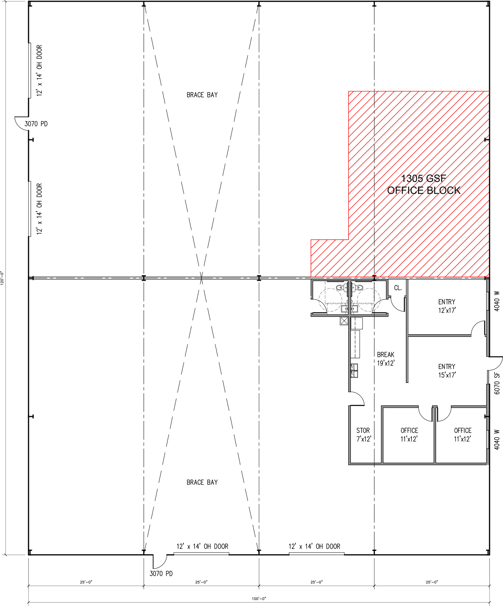 6990 Farah Dr, El Paso, TX à louer Plan d’étage– Image 1 sur 7