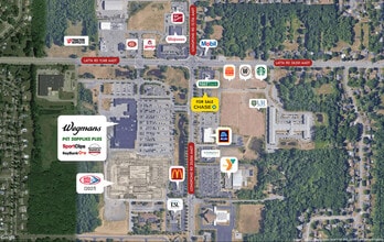 690 Long Pond Rd, Greece, NY - VUE AÉRIENNE vue de carte