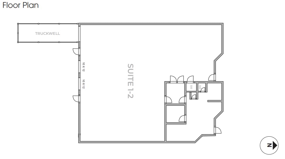 4101 W Van Buren St, Phoenix, AZ à louer Plan d’étage– Image 1 sur 1