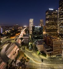 915 Wilshire Blvd, Los Angeles, CA - VUE AÉRIENNE  vue de carte