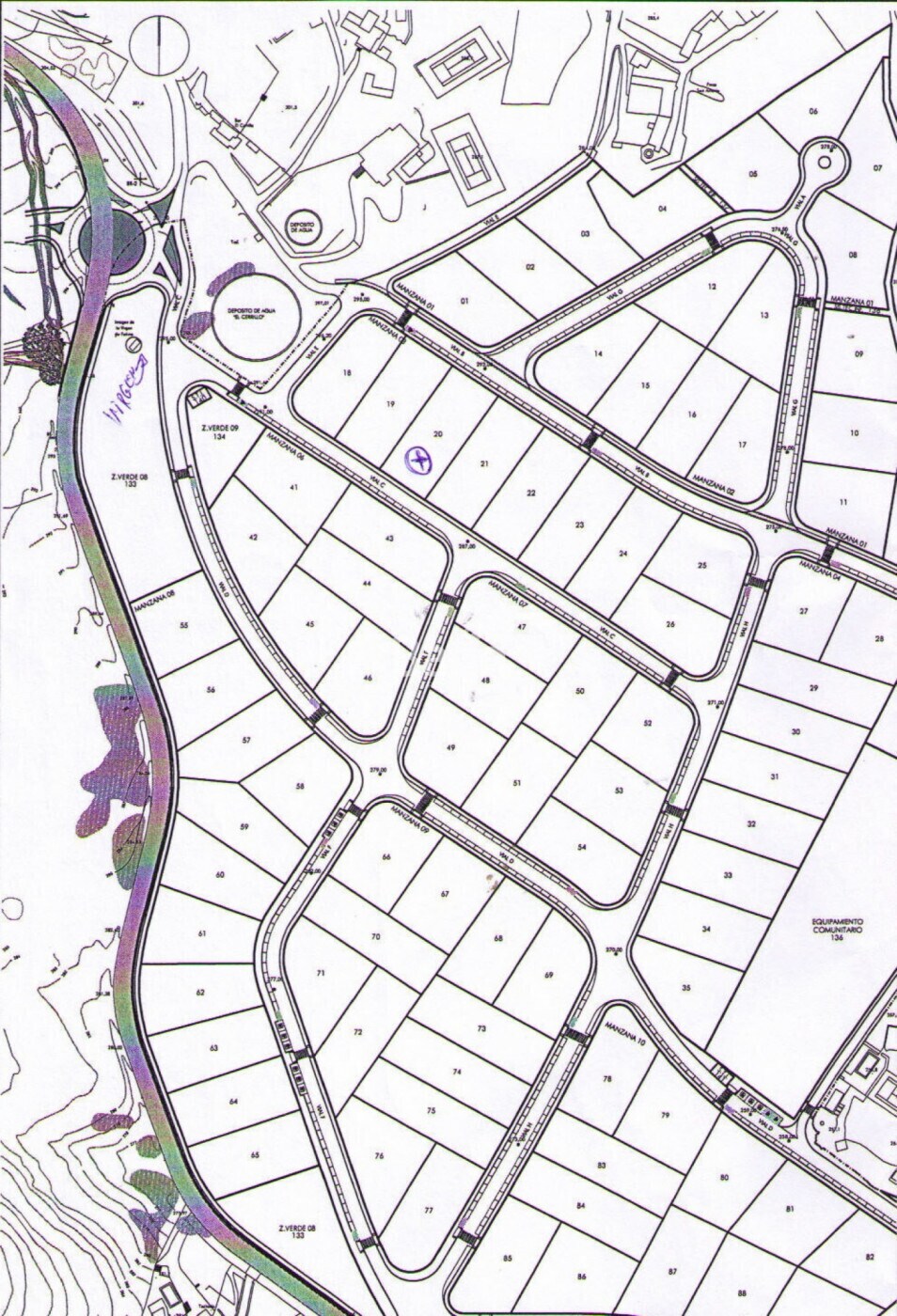 Terrain dans Córdoba, Córdoba à vendre Plan de site– Image 1 sur 2