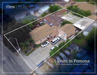 Plus de détails pour 931 S Towne Ave, Pomona, CA - Logement à vendre