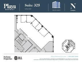 6100 Center Dr, Los Angeles, CA à louer Plan d’étage– Image 1 sur 1