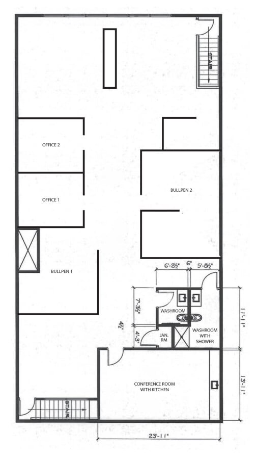 5905 11th St SE, Calgary, AB à louer Plan d’étage– Image 1 sur 1