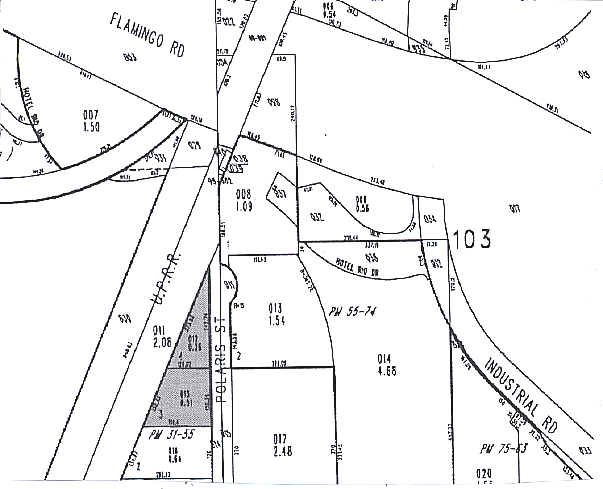 4285 Polaris Ave, Las Vegas, NV à louer - Plan cadastral – Image 2 sur 6