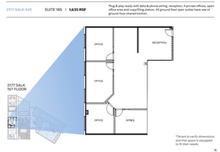 2173 Salk Ave, Carlsbad, CA à louer Plan d’étage– Image 1 sur 1