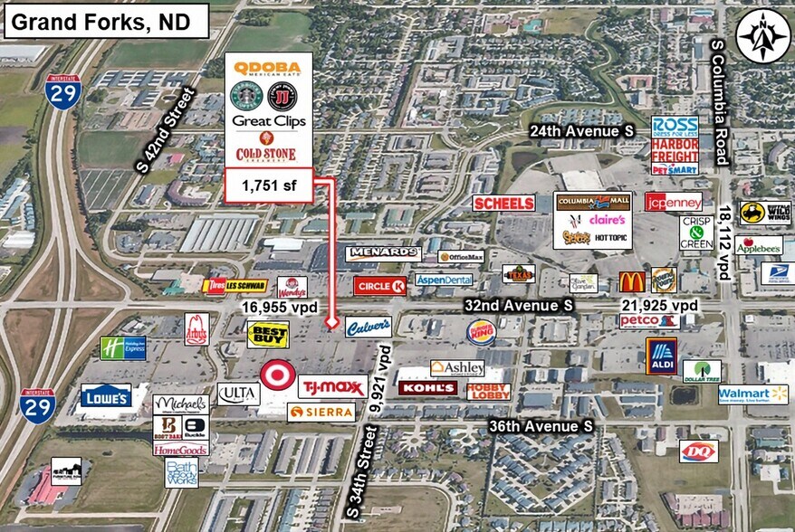 3551 32nd Ave S, Grand Forks, ND à louer - Photo de l’immeuble – Image 3 sur 4