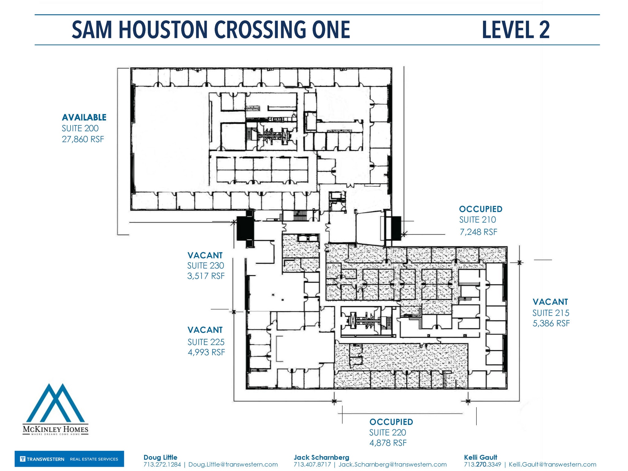 10343 Sam Houston Park Dr, Houston, TX à louer Plan d’étage– Image 1 sur 1