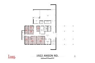 1922 Anson Rd, Dallas, TX à louer Plan de site– Image 1 sur 7