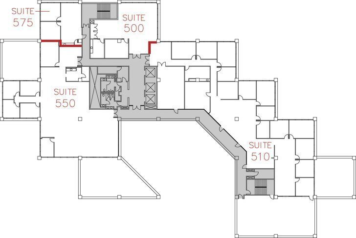 9191 Towne Centre Dr, San Diego, CA à louer Plan d’étage– Image 1 sur 1