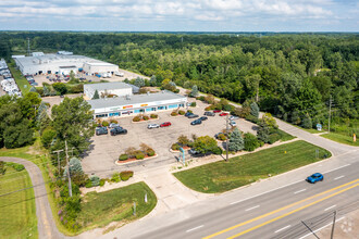 18412 Telegraph Rd, Brownstown, MI - VUE AÉRIENNE  vue de carte