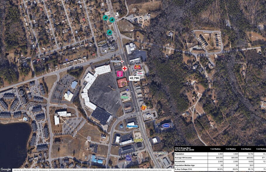 1105 N Bragg Blvd, Spring Lake, NC à vendre - Photo de l’immeuble – Image 2 sur 17
