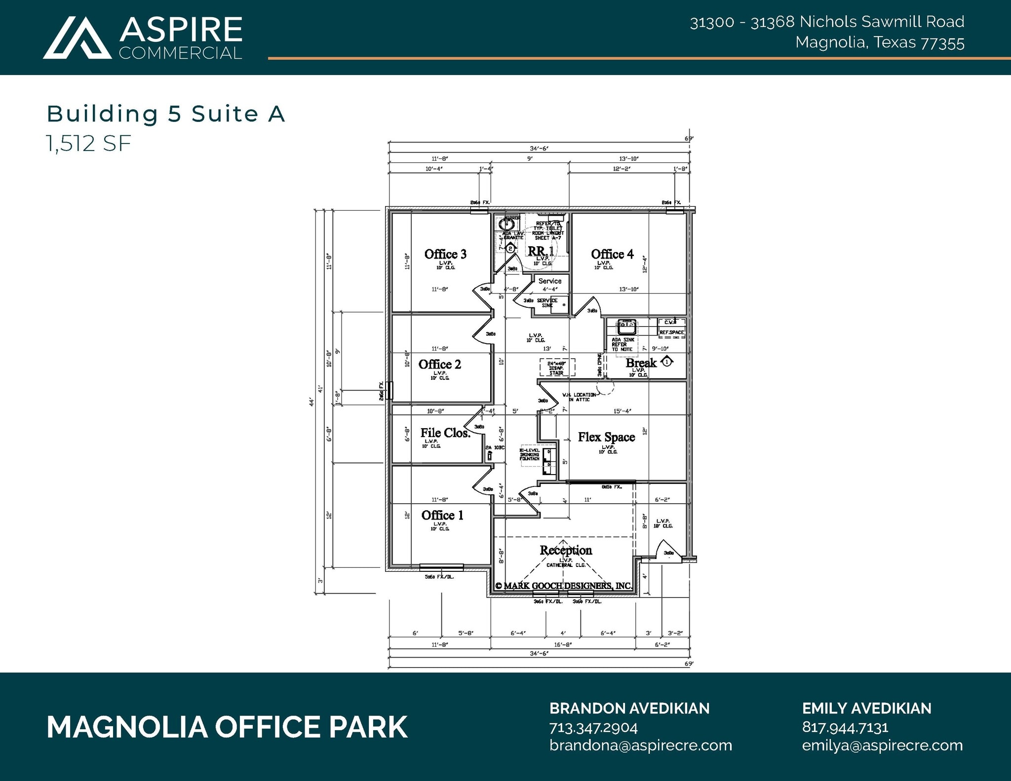 31368 Nichols Sawmill Rd, Magnolia, TX à louer Plan d’étage– Image 1 sur 2