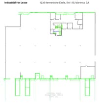1230 Kennestone Cir, Marietta, GA à louer Plan d’étage– Image 1 sur 1