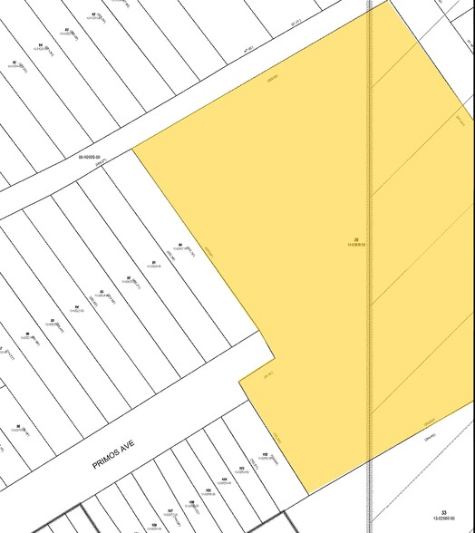 710 Primos Ave, Primos, PA à louer - Plan cadastral – Image 2 sur 9