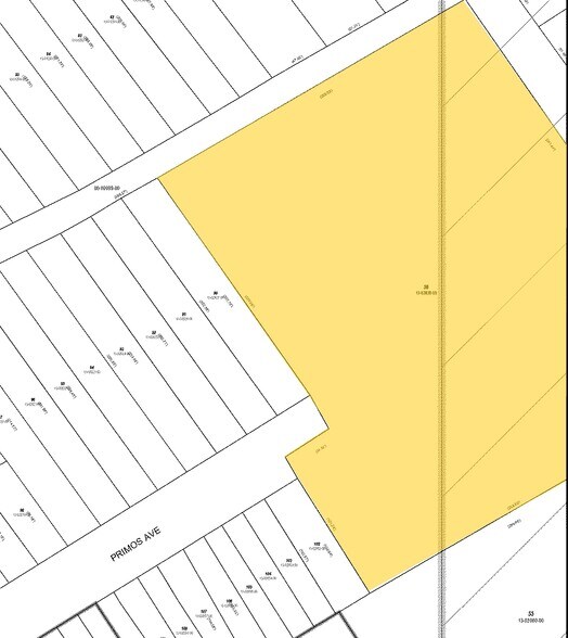 710 Primos Ave, Primos, PA à louer - Plan cadastral – Image 3 sur 11