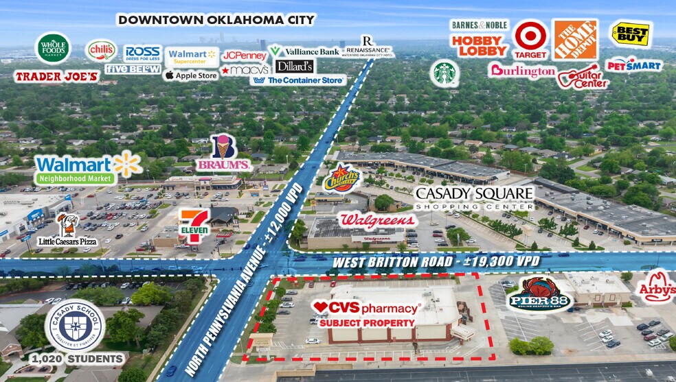 9401 N Pennsylvania Ave, The Village, OK à vendre - Photo de l’immeuble – Image 2 sur 3
