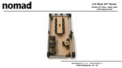 115-125 W 30th St, New York, NY à louer Plan d’étage– Image 1 sur 4
