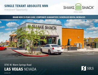 Plus de détails pour 8745 W Warm Springs Rd, Las Vegas, NV - Local commercial à vendre