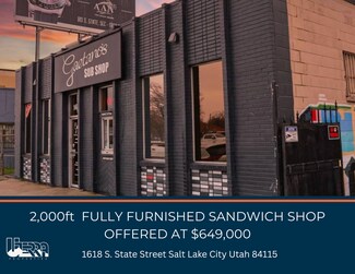 Plus de détails pour 1618 S State St, Salt Lake City, UT - Local commercial à vendre