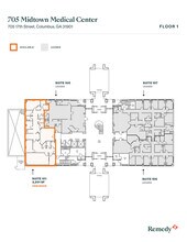 705 17th St, Columbus, GA à louer Plan d’étage– Image 1 sur 1