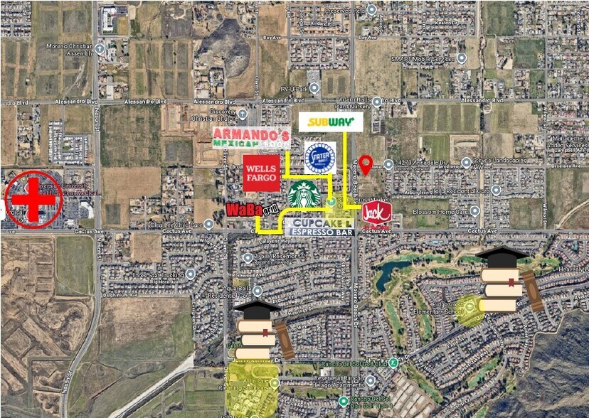 Moreno Beach Drive, Moreno Valley, CA à vendre - Photo de l’immeuble – Image 2 sur 6