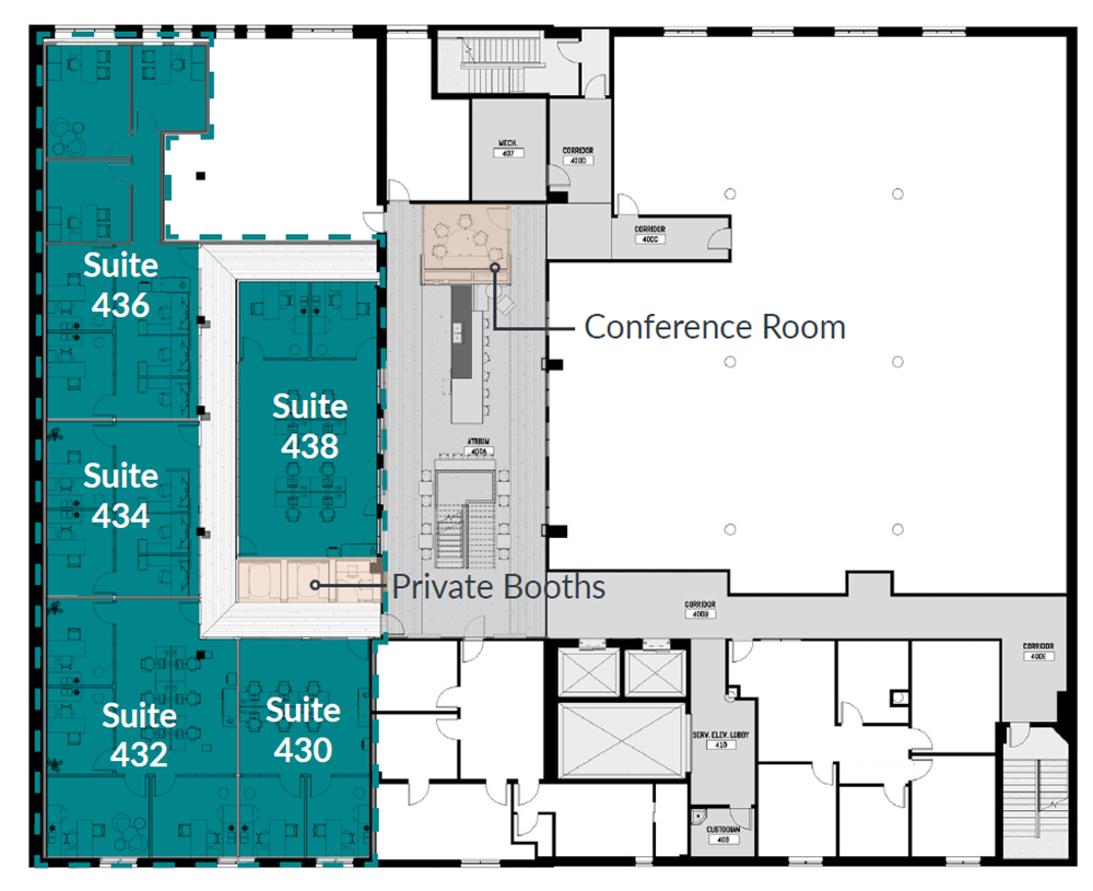 950 Broadway, Tacoma, WA à louer Plan d’étage– Image 1 sur 1
