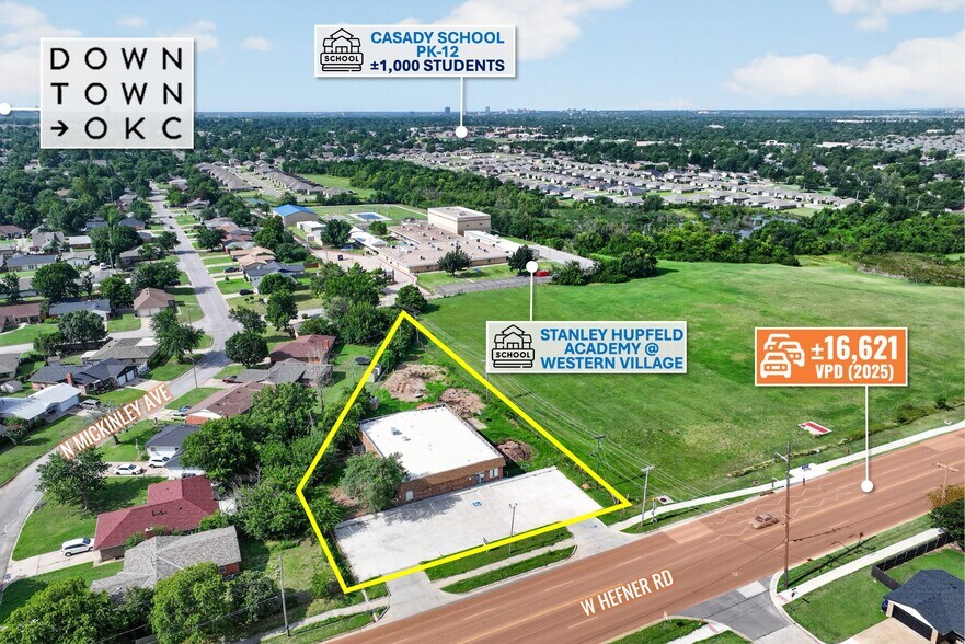 1532 W Hefner Rd, Oklahoma City, OK à vendre - Photo de l’immeuble – Image 3 sur 11