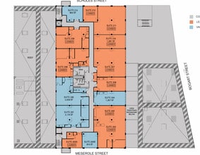 315 Meserole St, Brooklyn, NY à louer Plan d’étage– Image 2 sur 2