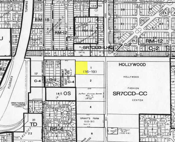 6030 Hollywood Blvd, Pembroke Pines, FL à louer - Plan cadastral – Image 2 sur 10