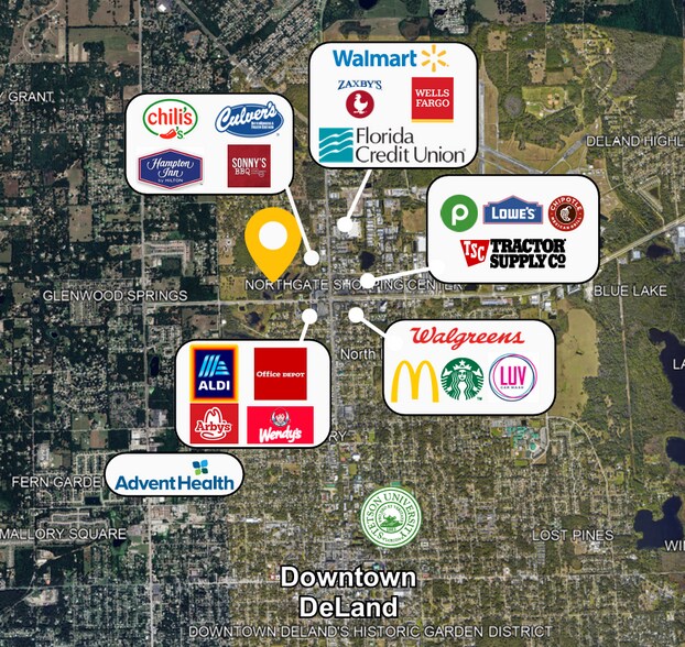 International Speedway Boulevard, Deland, FL à vendre - Aérien – Image 3 sur 4
