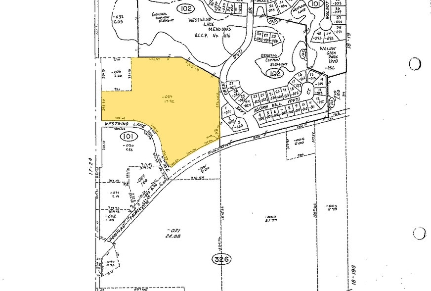 4755-4901 Haggerty Rd, West Bloomfield, MI à louer - Plan cadastral – Image 2 sur 11