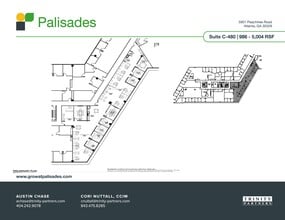 5901 Peachtree Dunwoody Rd NE, Atlanta, GA à louer Plan de site– Image 1 sur 1
