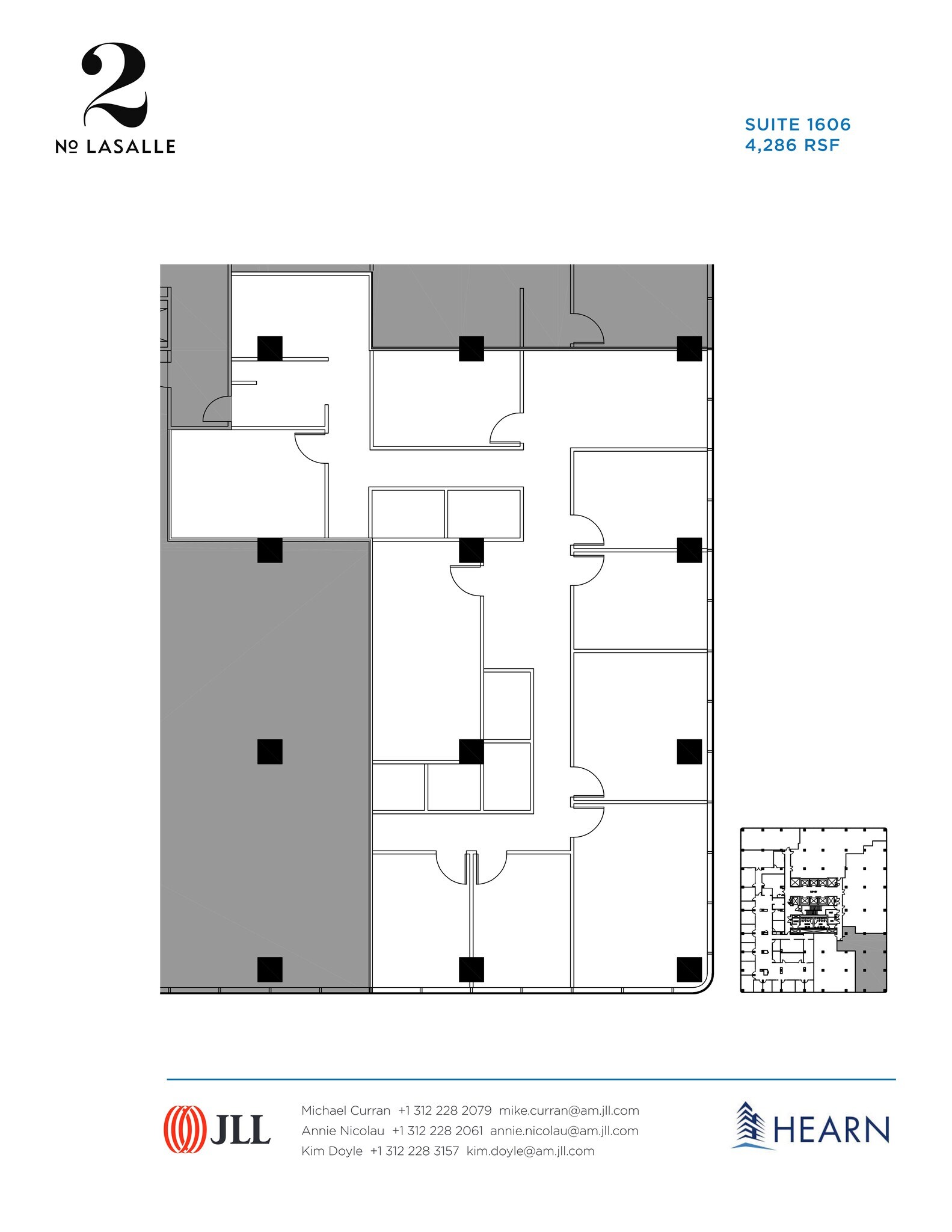 2 N La Salle St, Chicago, IL à louer Plan de site– Image 1 sur 1