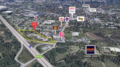 125 Holiday Ln, Howell, MI - VUE AÉRIENNE vue de carte