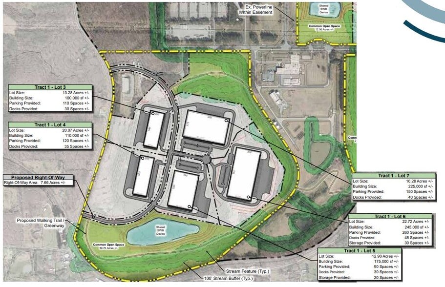 King-Tobaccoville Rd, Tobaccoville, NC à vendre - Plan de site – Image 3 sur 3