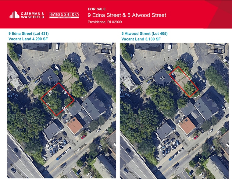 9 Edna St & 5 Atwood St, Providence, RI à vendre - Photo principale – Image 1 sur 3