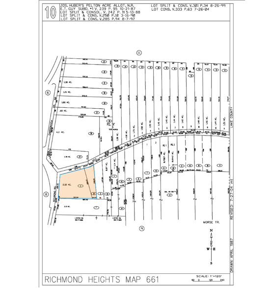 26220 White Rd, Richmond Heights, OH à vendre - Plan cadastral – Image 2 sur 2