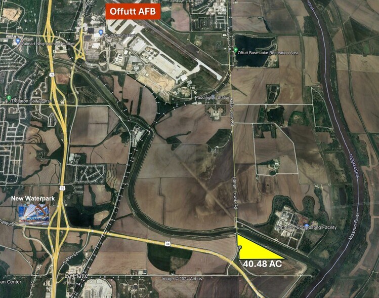 La Platte Rd, Bellevue, NE à vendre - Aérien – Image 3 sur 6