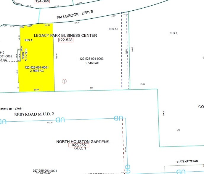 10930 W Sam Houston Pky N, Houston, TX à louer - Plan cadastral – Image 2 sur 9