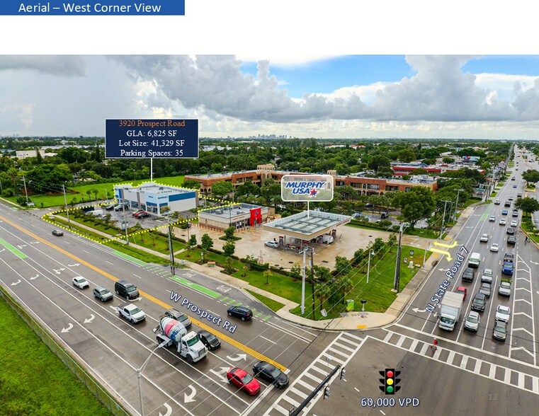3920 W Prospect Rd, North Lauderdale, FL à louer - Aérien – Image 1 sur 8