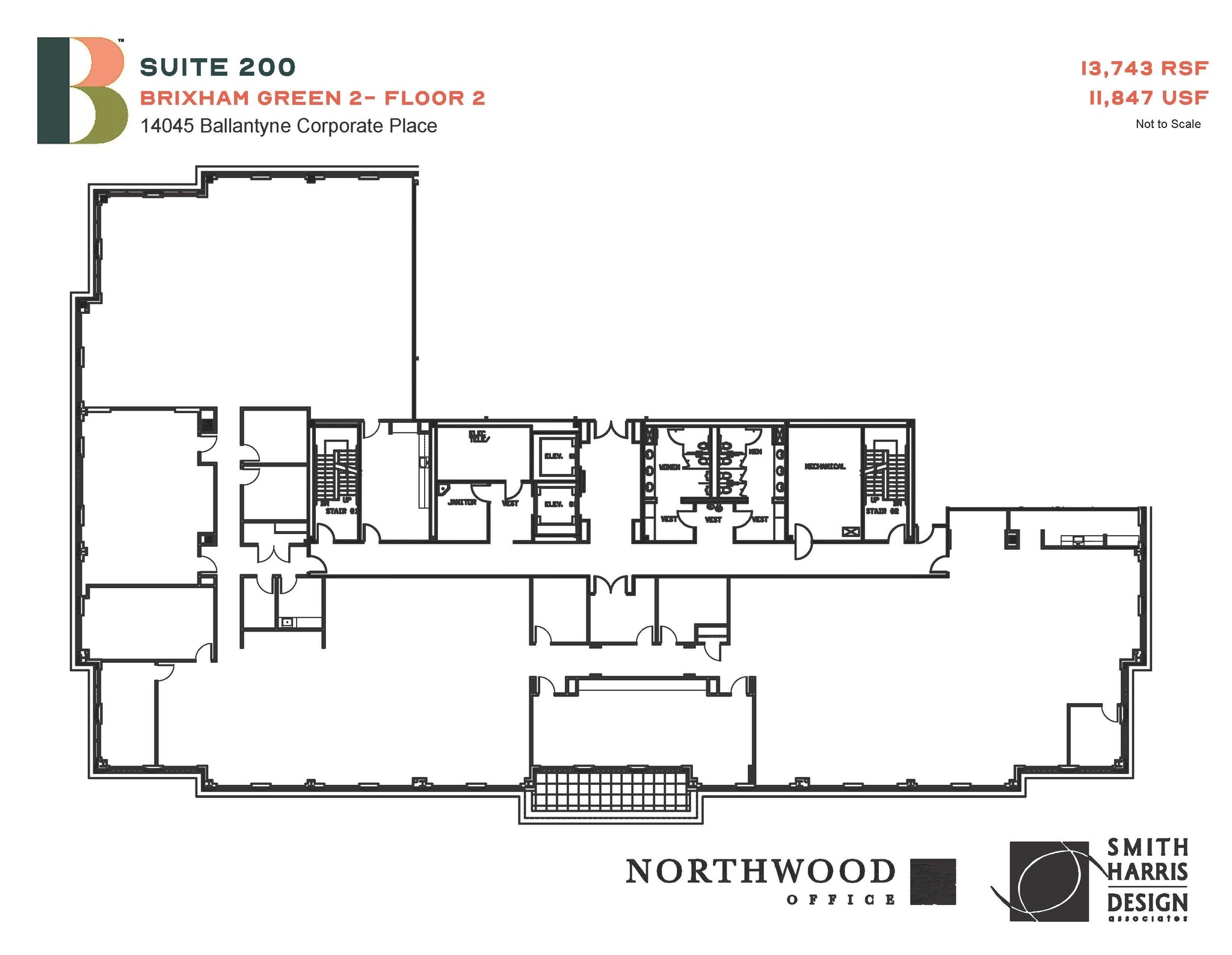 14045 Ballantyne Corporate Pl, Charlotte, NC à louer Plan d’étage– Image 1 sur 1