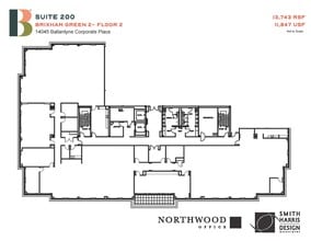 14045 Ballantyne Corporate Pl, Charlotte, NC à louer Plan d’étage– Image 1 sur 1