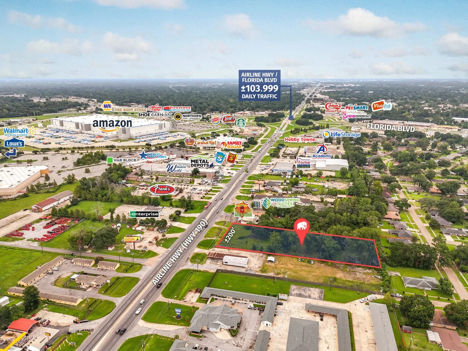 8320 Airline Hwy, Baton Rouge, LA à vendre Photo principale– Image 1 sur 6