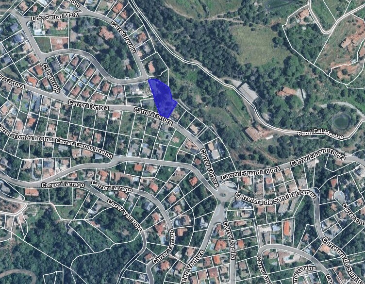 Carrer Tórtora, 13, L'Ametlla del Vallès, Barcelona à vendre - Plan cadastral – Image 2 sur 2