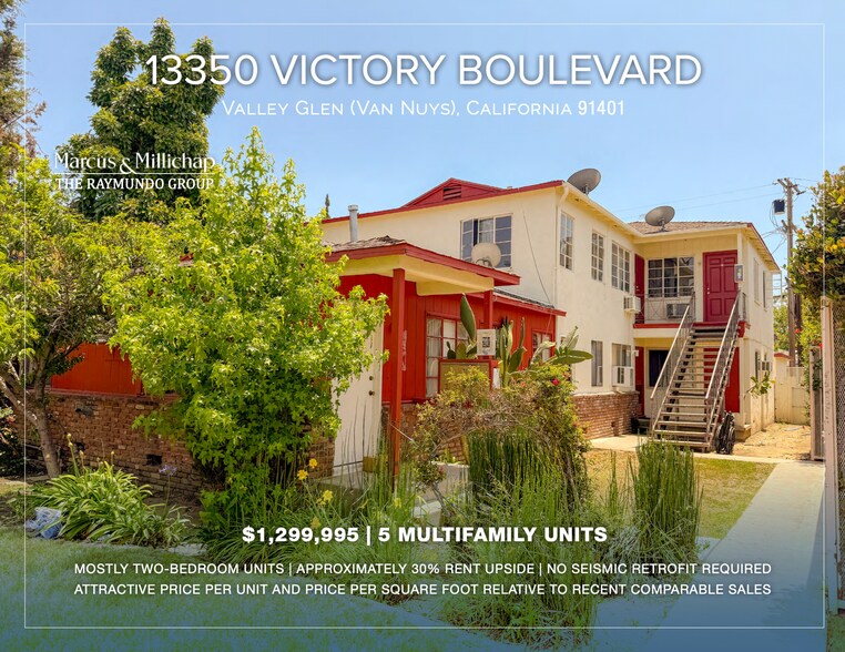 13350 Victory Blvd, Van Nuys, CA à vendre - Photo de l’immeuble – Image 1 sur 12